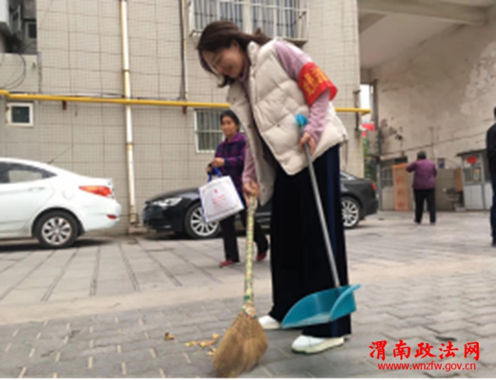 张韩利：合阳县司法局党支部组织开展“志愿服务、党员先行”活动(1)350