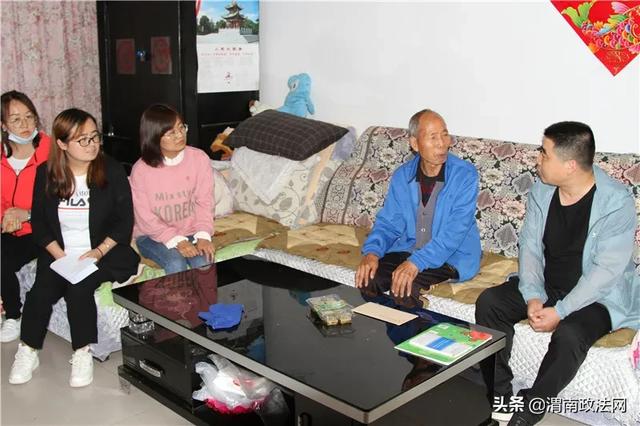 合阳检察:党总支书记走访慰问“听老党员说心里话”
