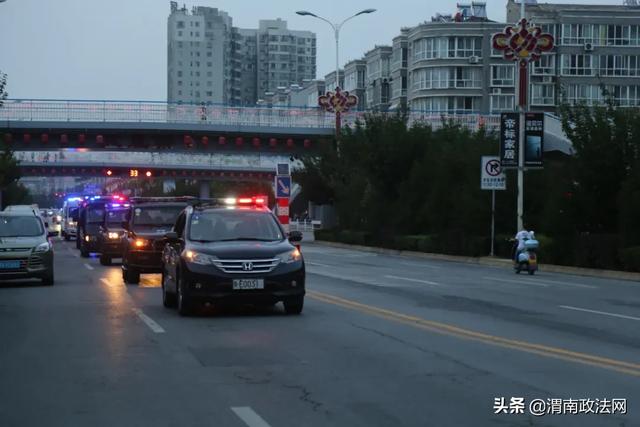 合阳县公安局启动夏季大巡防降发案护稳定（图）