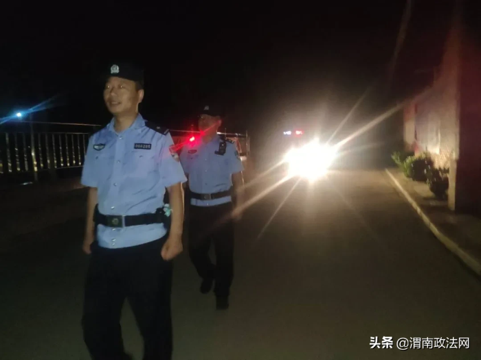 合阳县公安局强化措施扎实做好夏季治安巡逻防控工作（图）