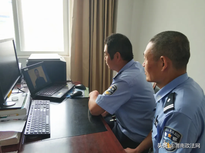 合阳县看守所组织学习习近平总书记向中国人民警察队伍授旗致训词（图）