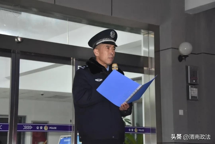 合阳县公安局全面启动冬季社会面大巡防（组图）