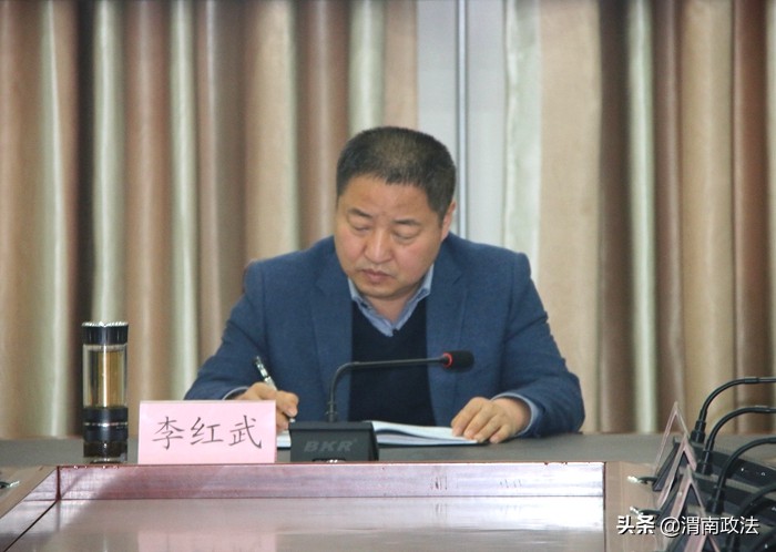合阳县召开政法队伍教育整顿第二次座谈会（图）