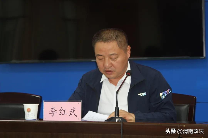 合阳县人民检察院召开全体干警大会宣布主要领导任职决定（图）