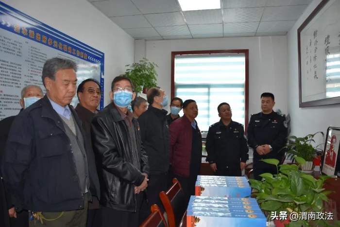 合阳县公安局组织退休民警重阳节开展主题活动