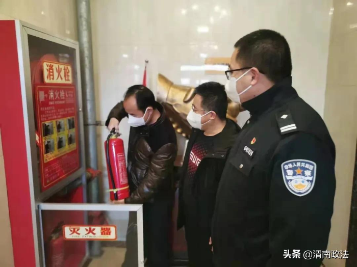 合阳县公安局全力以赴做好隔离酒店安保工作（图）