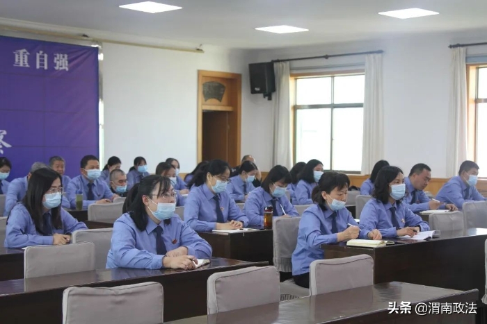 学思践悟强根基 躬身笃行抓落实—— 合阳检察院传达学习县委工作会议精神