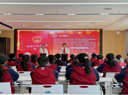 合阳:宪法宣传进校园 法治种子植心间448 合阳:宪法宣传进校园 法治种子植心间448